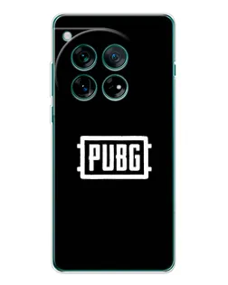 Чехол для OnePlus 12 с картинкой «Лого BMW — металлический блеск»