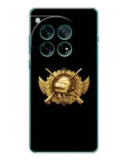 Чехол для OnePlus 12 с картинкой «PUBG — оранжевый градиент»