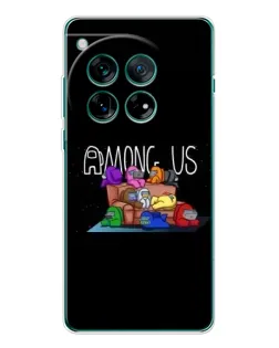 Чехол для OnePlus 12 с картинкой «Логотип Among Us»