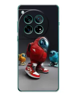 Чехол для OnePlus 12 с картинкой «Among Us — 3D стиль»