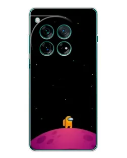 Чехол для OnePlus 12 с картинкой «Одинокий герой на планете»