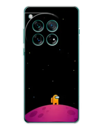 Чехол для OnePlus 12 с картинкой «Одинокий герой на планете» Чехол для OnePlus 12 с картинкой «Одинокий герой на планете»