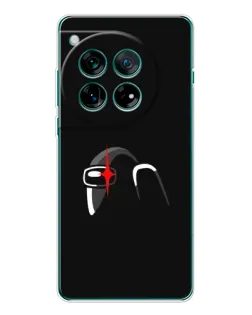 Чехол для OnePlus 12 с картинкой «Among Us шлем»