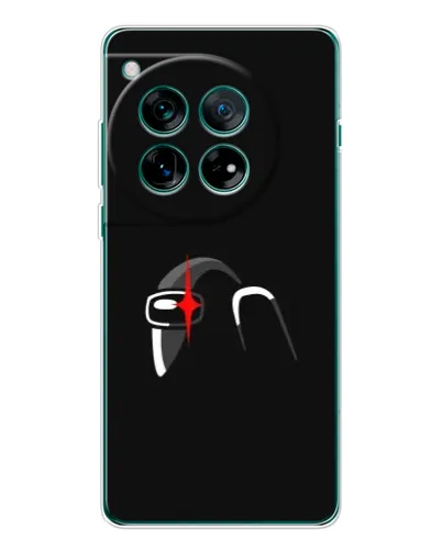 Чехол для OnePlus 12 с картинкой «Among Us шлем» Чехол для OnePlus 12 с картинкой «Among Us шлем»