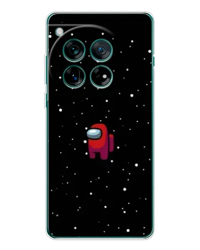 Чехол для OnePlus 12 с картинкой «Красный Among Us» Чехол для OnePlus 12 с картинкой «Красный Among Us»