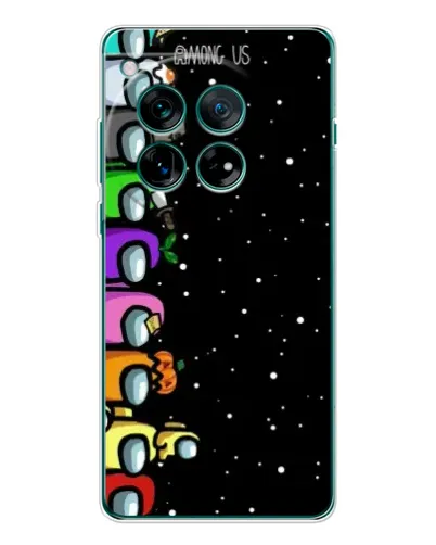 Чехол для OnePlus 12 с картинкой «Команда Among Us» Чехол для OnePlus 12 с картинкой «Команда Among Us»