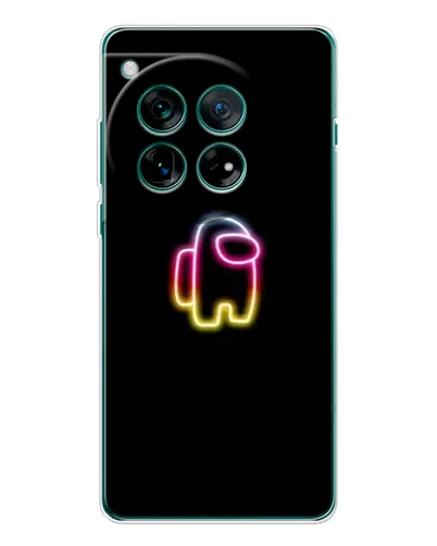 Чехол для OnePlus 12 с картинкой «Among Us градиент» Чехол для OnePlus 12 с картинкой «Among Us градиент»