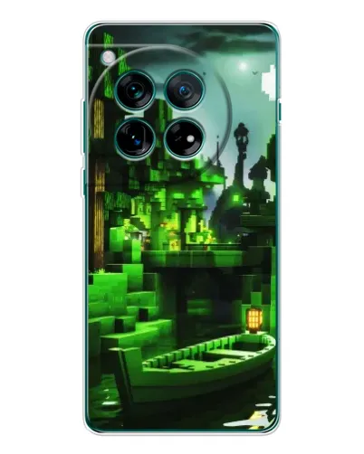 Чехол для OnePlus 12 с картинкой «Minecraft лесной пейзаж» Чехол для OnePlus 12 с картинкой «Minecraft лесной пейзаж»
