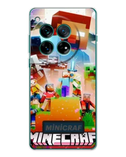 Чехол для OnePlus 12 с картинкой «Minecraft герои игры» Чехол для OnePlus 12 с картинкой «Minecraft герои игры»