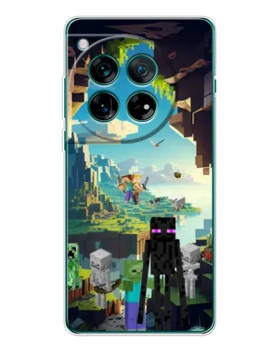 Чехол для OnePlus 12 с картинкой «Эндермен в лесу» Чехол для OnePlus 12 с картинкой «Эндермен в лесу»