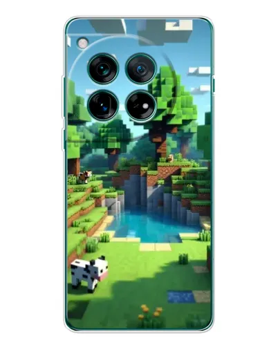 Чехол для OnePlus 12 с картинкой «Minecraft летний день» Чехол для OnePlus 12 с картинкой «Minecraft летний день»