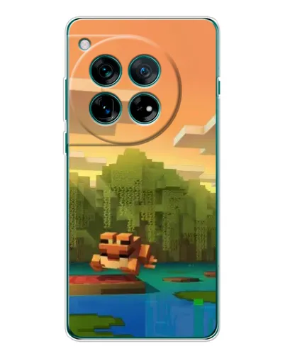 Чехол для OnePlus 12 с картинкой «Майнкрафт закат солнца» Чехол для OnePlus 12 с картинкой «Майнкрафт закат солнца»