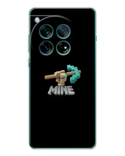 Чехол для OnePlus 12 с картинкой «Алмазная кирка» Чехол для OnePlus 12 с картинкой «Алмазная кирка»