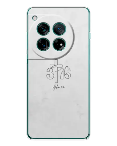 Чохол для OnePlus 12 з картинкою «Івана 3:16 Хрест»