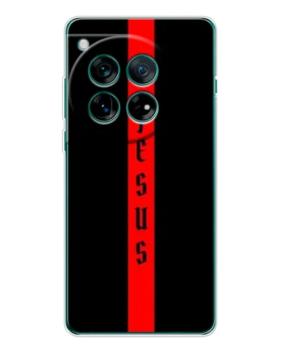 Чохол для OnePlus 12 з картинкою «Червона лінія віри»