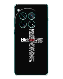 Чехол для OnePlus 12 с картинкой «Текстовый крест» Чехол для OnePlus 12 с картинкой «Текстовый крест»