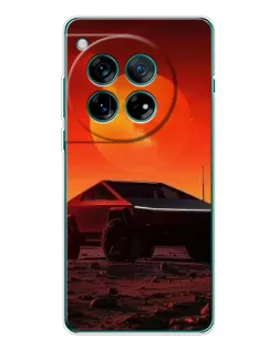 Чехол для OnePlus 12 с картинкой «Cybertruck на Марсе» Чехол для OnePlus 12 с картинкой «Cybertruck на Марсе»