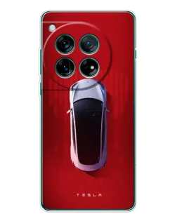 Чехол для OnePlus 12 с картинкой «Tesla Top View» Чехол для OnePlus 12 с картинкой «Tesla Top View»