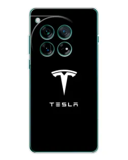 Чохол для OnePlus 12 з картинкою «Tesla White Logo» Чохол для OnePlus 12 з картинкою «Tesla White Logo»