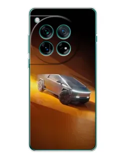 Чохол для OnePlus 12 з картинкою «Cybertruck у пустелі» Чохол для OnePlus 12 з картинкою «Cybertruck у пустелі»