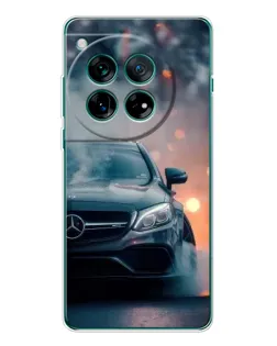 Чехол для OnePlus 12 с картинкой «Mercedes — ночной город» Чехол для OnePlus 12 с картинкой «Mercedes — ночной город»