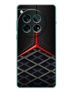 Чехол для OnePlus 12 с картинкой «Mercedes Carbon Grid»