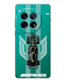 Чехол для OnePlus 12 с картинкой «Mercedes AMG Petronas»