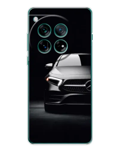 Чехол для OnePlus 12 с картинкой «Свет фар Mercedes»