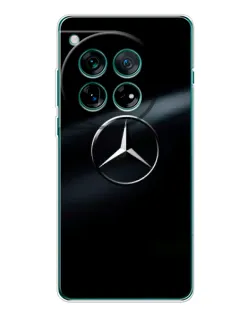 Чехол для OnePlus 12 с картинкой «Mercedes на металле» Чехол для OnePlus 12 с картинкой «Mercedes на металле»
