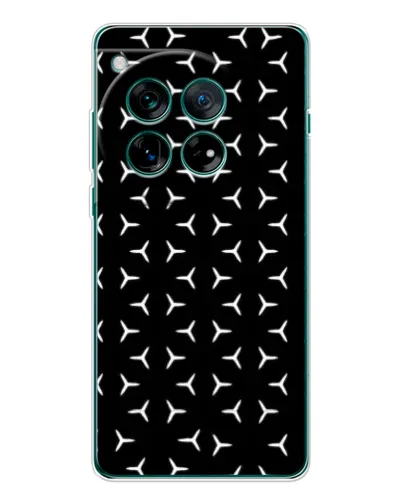 Чехол для OnePlus 12 с картинкой «Mercedes паттерн звезд» Чехол для OnePlus 12 с картинкой «Mercedes паттерн звезд»