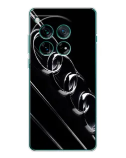 Чехол для OnePlus 12 с картинкой «Audi — абстрактные кольца»