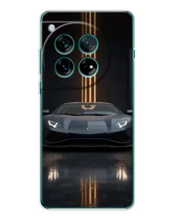 Чехол для OnePlus 12 с картинкой «Lamborghini золотые линии» Чехол для OnePlus 12 с картинкой «Lamborghini золотые линии»