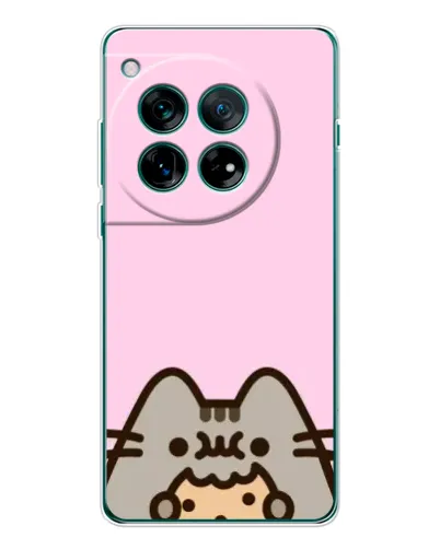 Чехол для OnePlus 12 с картинкой «Pusheen и печенье» Чехол для OnePlus 12 с картинкой «Pusheen и печенье»