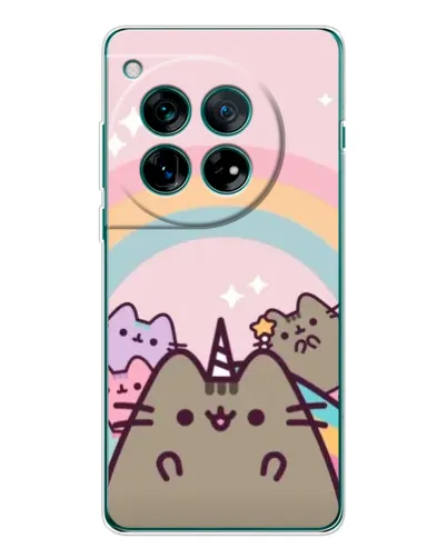 Чехол для OnePlus 12 с картинкой «Единорог Pusheen» Чехол для OnePlus 12 с картинкой «Единорог Pusheen»