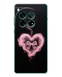 Чехол для OnePlus 12 с картинкой «Дымчатое сердце»