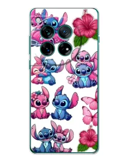 Чохол для OnePlus 12 з картинкою «Стікери Stitch та Angel»