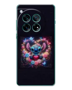 Чохол для OnePlus 12 з картинкою «Stitch у квітах»