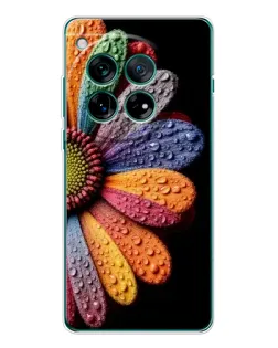 Чохол для OnePlus 12 з картинкою «Райдужна квітка»