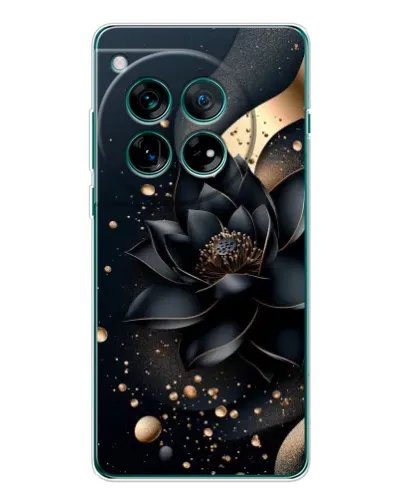 Чехол для OnePlus 12 с картинкой «Черный лотос» Чехол для OnePlus 12 с картинкой «Черный лотос»