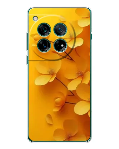 Чехол для OnePlus 12 с картинкой «Золотые лепестки» Чехол для OnePlus 12 с картинкой «Золотые лепестки»