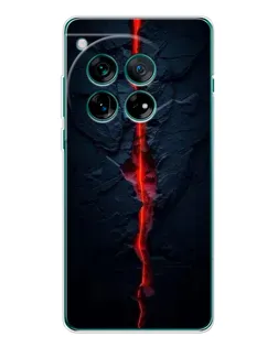 Чохол для OnePlus 12 з картинкою «Червона лавова тріщина»
