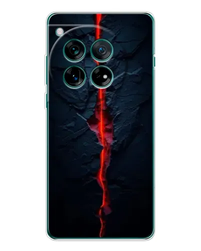Чохол для OnePlus 12 з картинкою «Червона лавова тріщина»