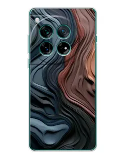 Чохол для OnePlus 12 з картинкою «Кольорові хвилі каньйону»