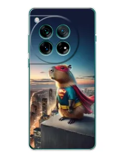 Чохол для OnePlus 12 з картинкою «Капі-мен супергерой»