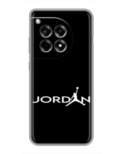 Чохол для OnePlus 12R з картинкою «Jordan White Logo»