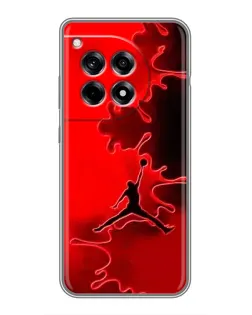 Чохол для OnePlus 12R з картинкою «Jordan Red Smoke» Чохол для OnePlus 12R з картинкою «Jordan Red Smoke»