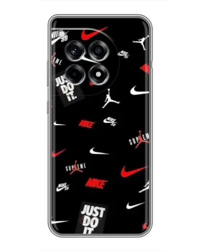 Чохол для OnePlus 12R з картинкою «Nike Mix Pattern»
