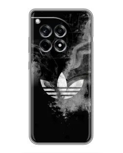 Чохол для OnePlus 12R з картинкою «Абстрактний дим Adidas»