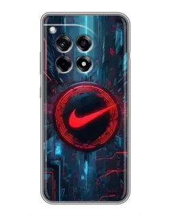 Чохол для OnePlus 12R з картинкою «Техногенний стиль Nike» Чохол для OnePlus 12R з картинкою «Техногенний стиль Nike»