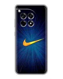 Чохол для OnePlus 12R з картинкою «Синій пульс Nike» Чохол для OnePlus 12R з картинкою «Синій пульс Nike»